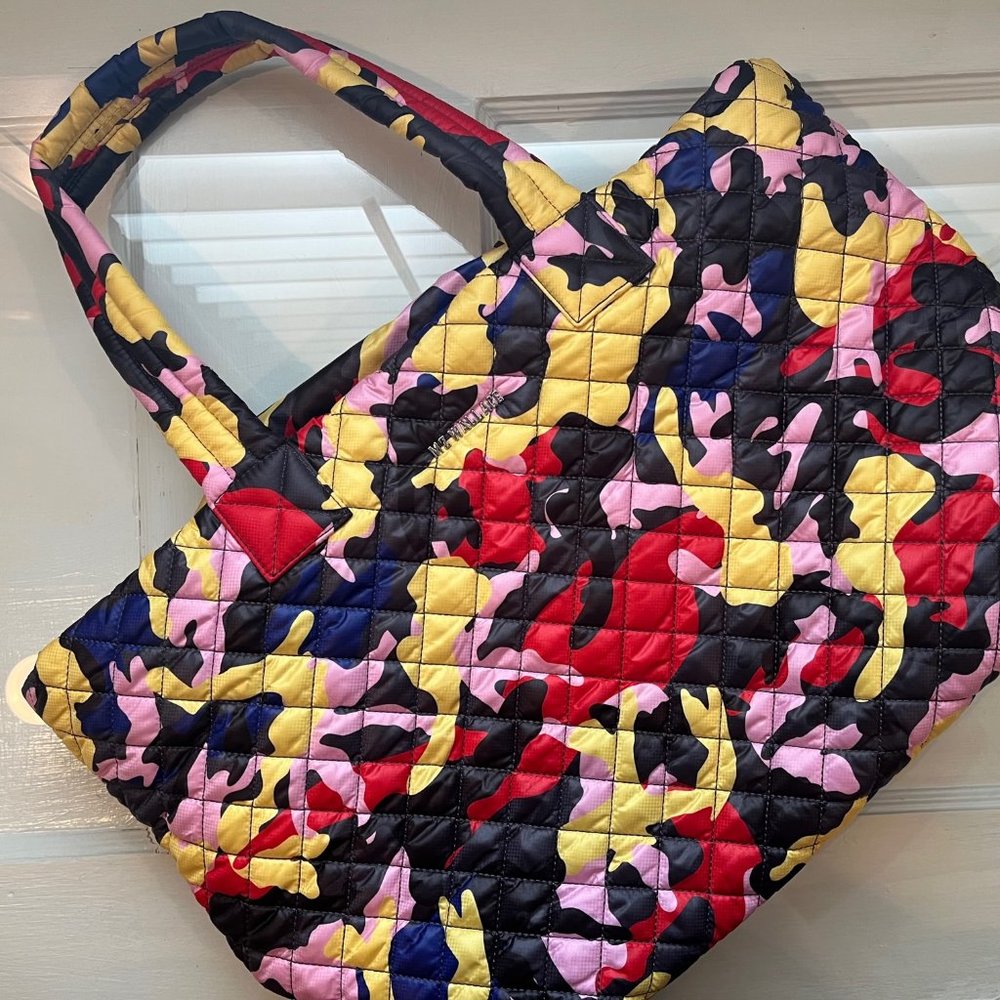 MZ Wallace Camo Large Tote Bag